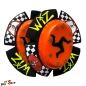 Preview: Wiz Isle of Man in orange - Sparky, Graffix